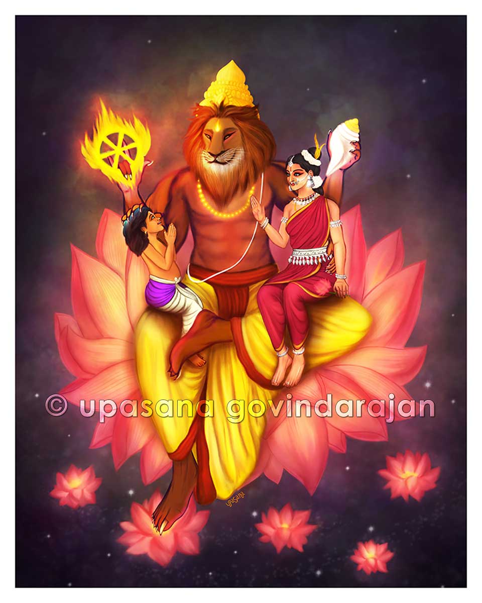 Prahlada Varadan & Chenchulakshmi - Ahobilam