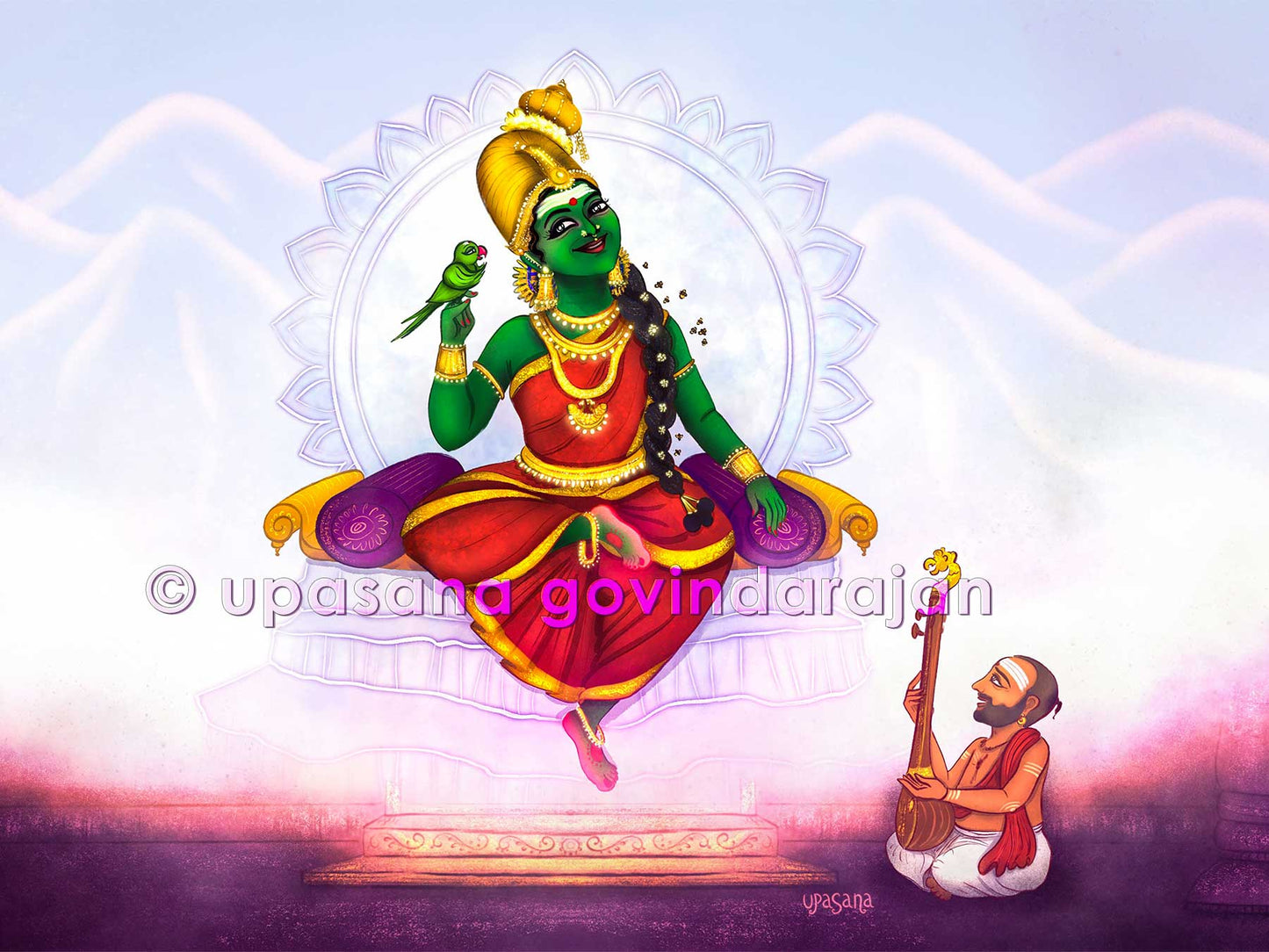 Sarojadalanetri - Meenakshi & Syama Sastri