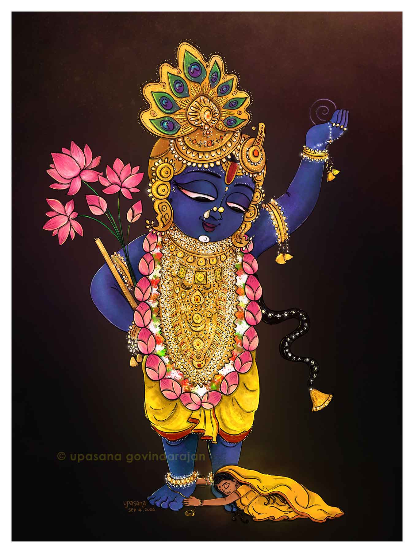 Shrinathji & Mirabai