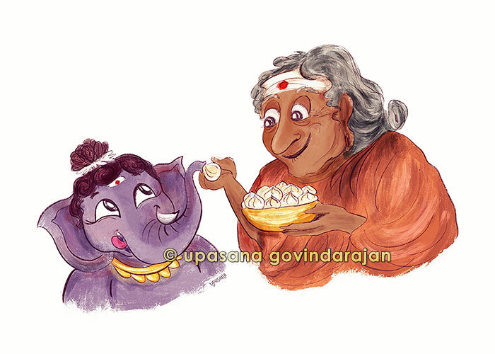 Ganesha - Avvaiyar